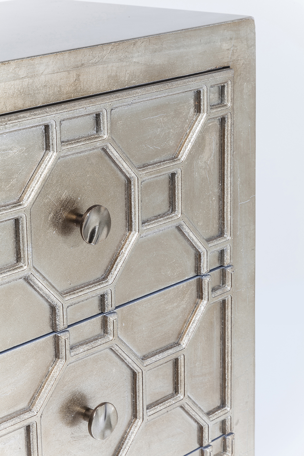 Kommode Alhambra in Metallic-Lackierung von Kare 108x88x38 (HxBxT)