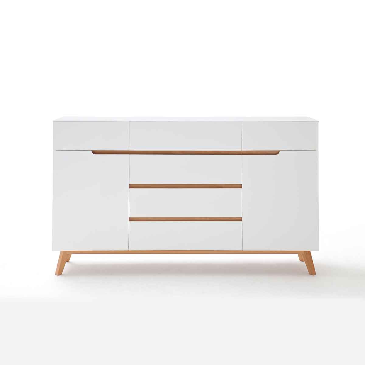 Sideboard in weiß matt, B 169 cm