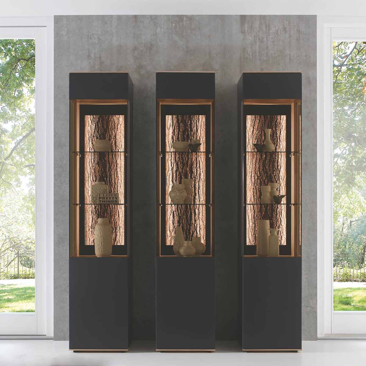 Vitrine Türanschlag rechts