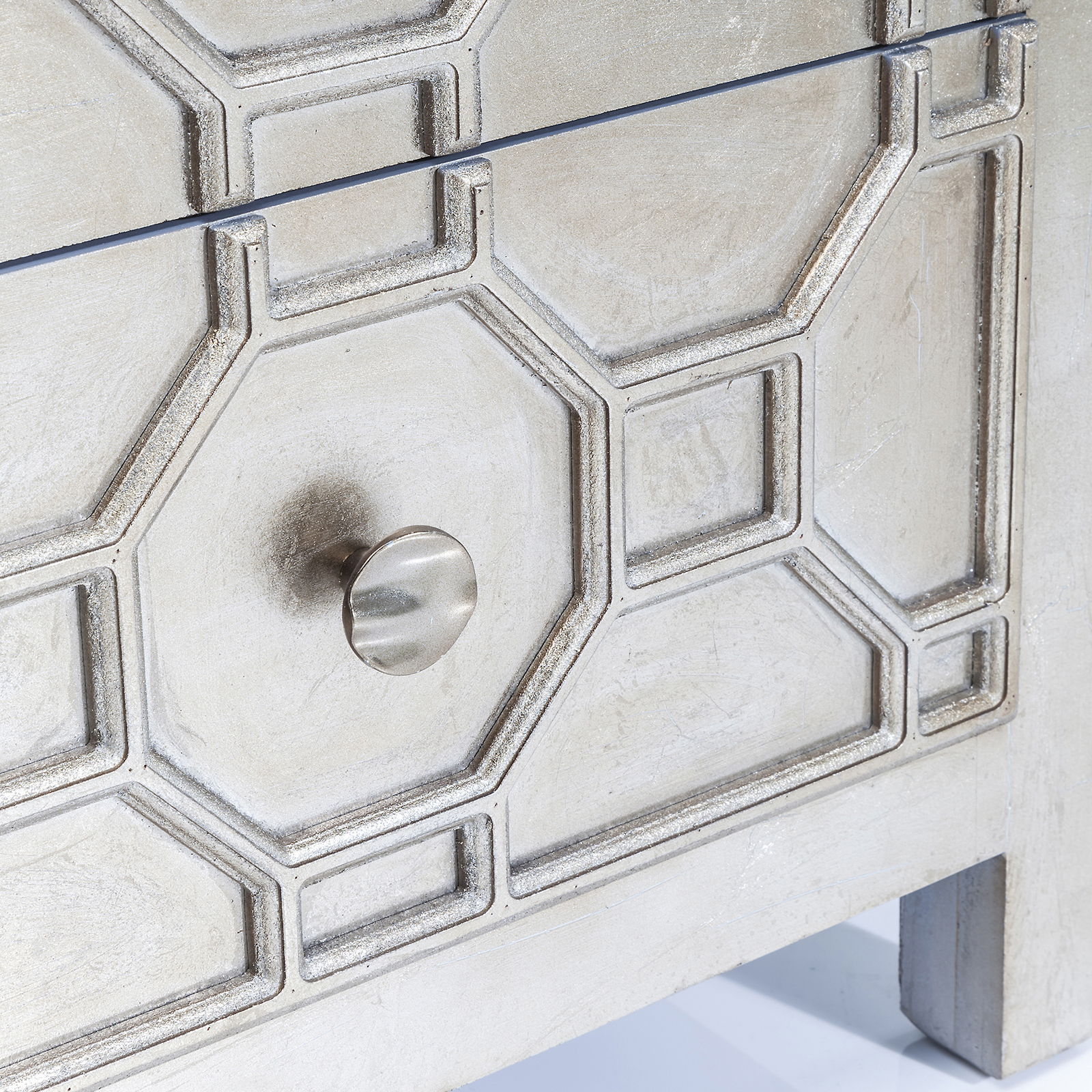 Kommode Alhambra in Metallic-Lackierung von Kare 108x88x38 (HxBxT)