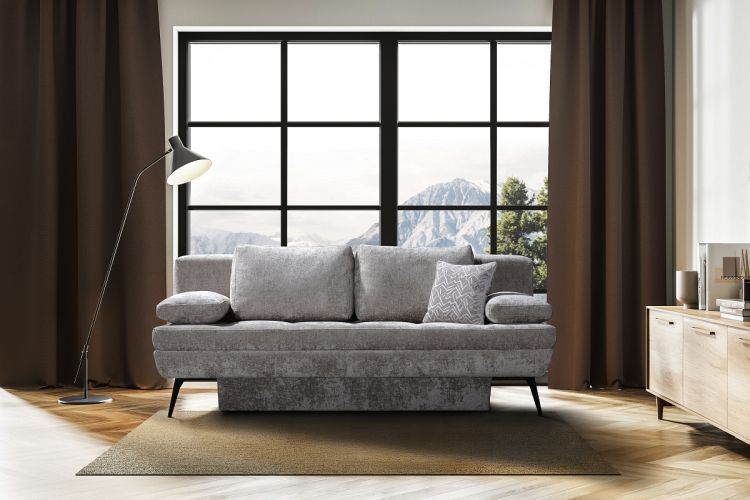 Querschläfer in Stoff grau