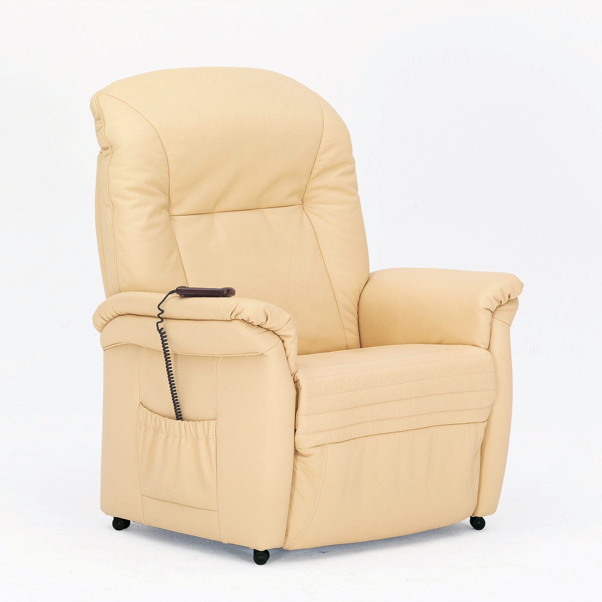Sessel Leder beige