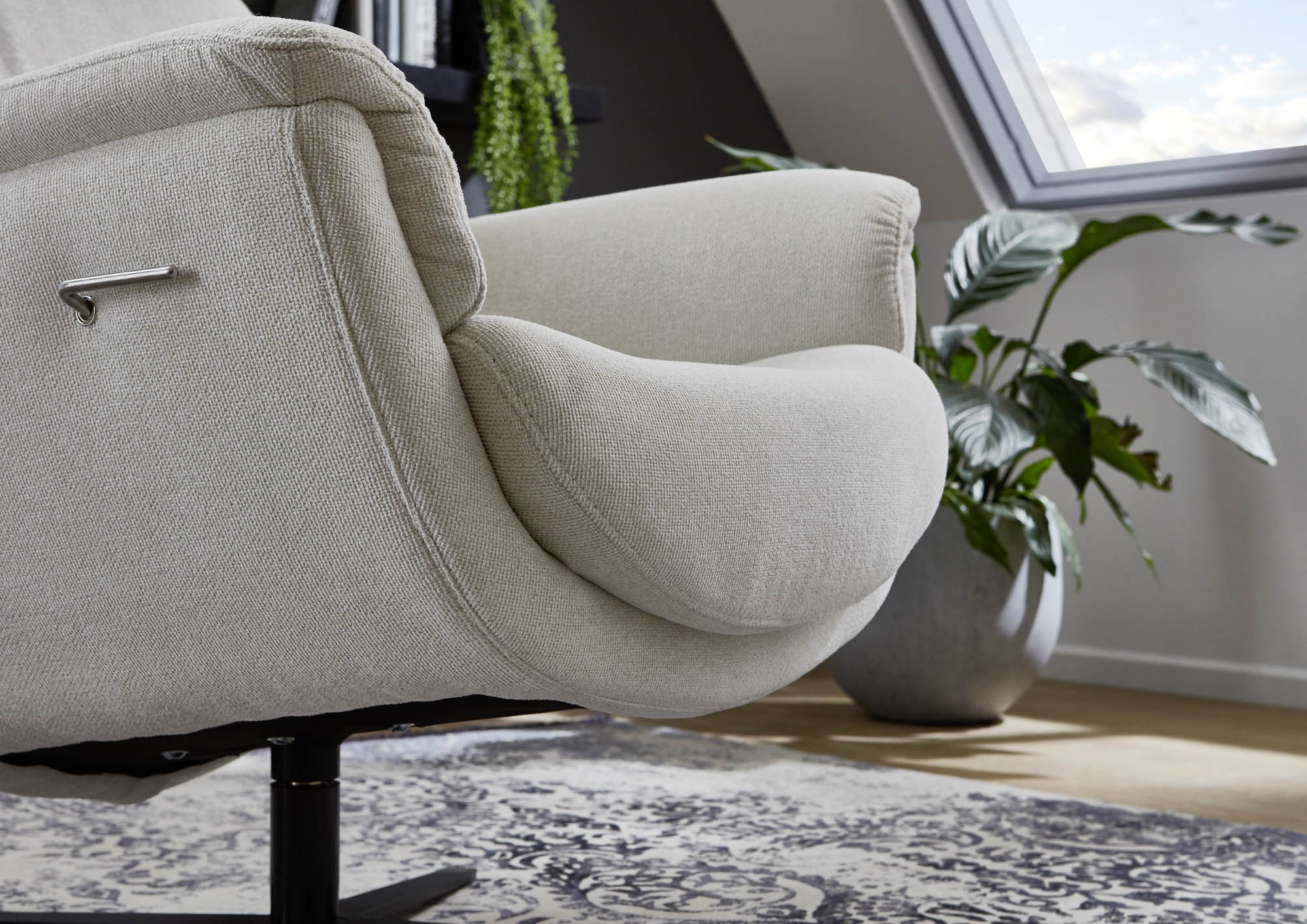 Sessel Herb inklusive Hocker