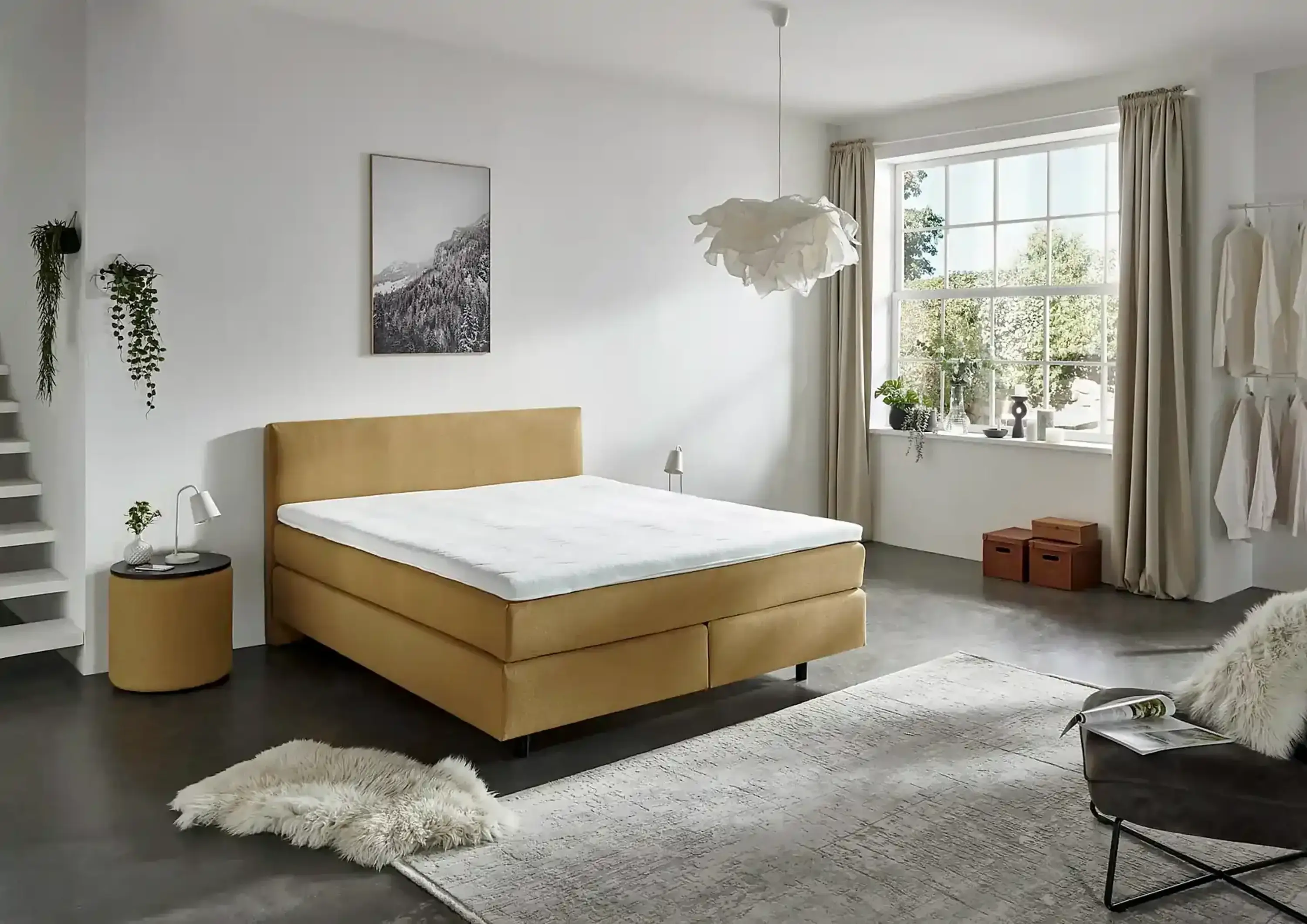 Boxspringbett Luxus Gelb Boxspringbett Luxus Gelb