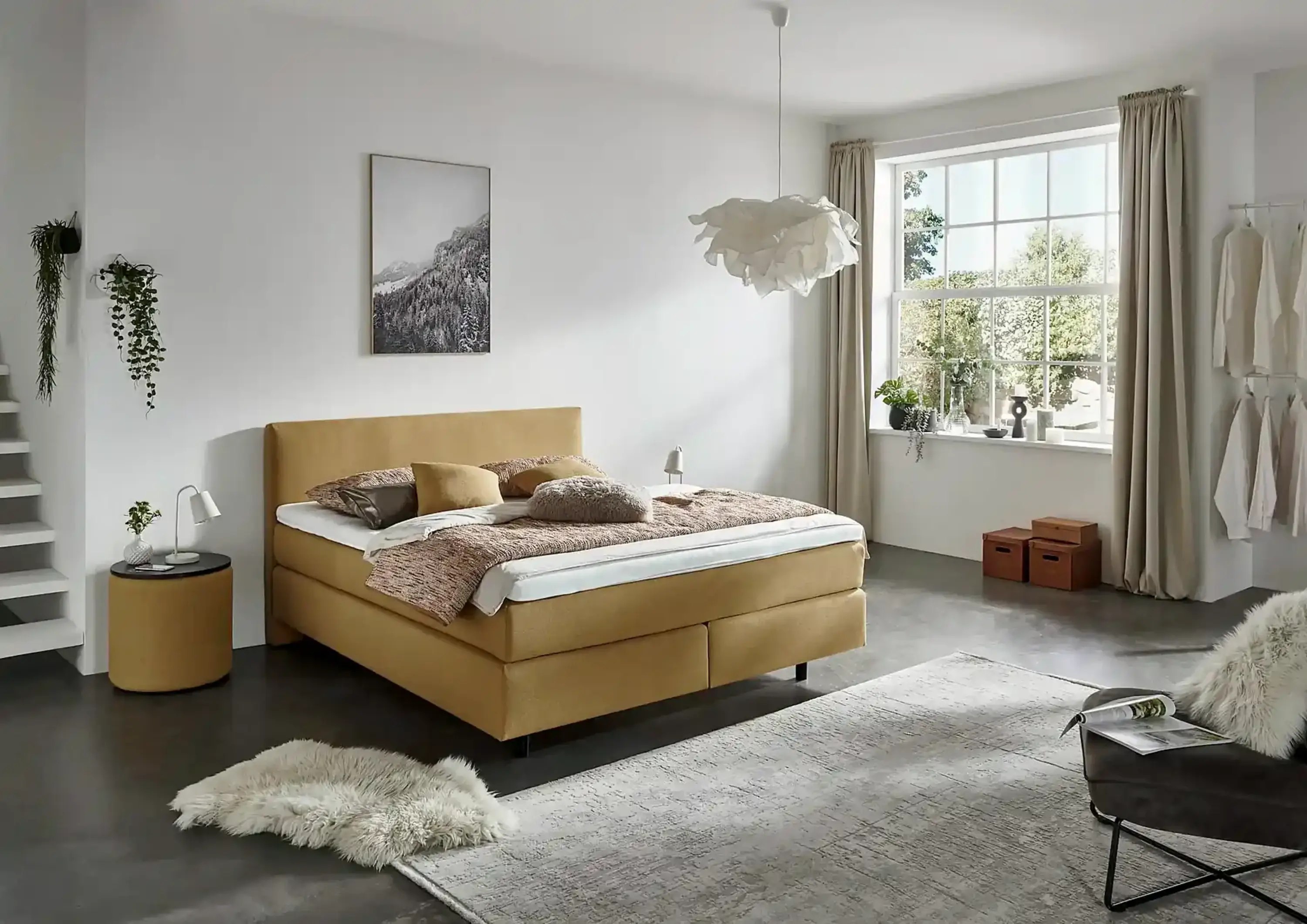 Boxspringbett Luxus Gelb Boxspringbett Luxus Gelb