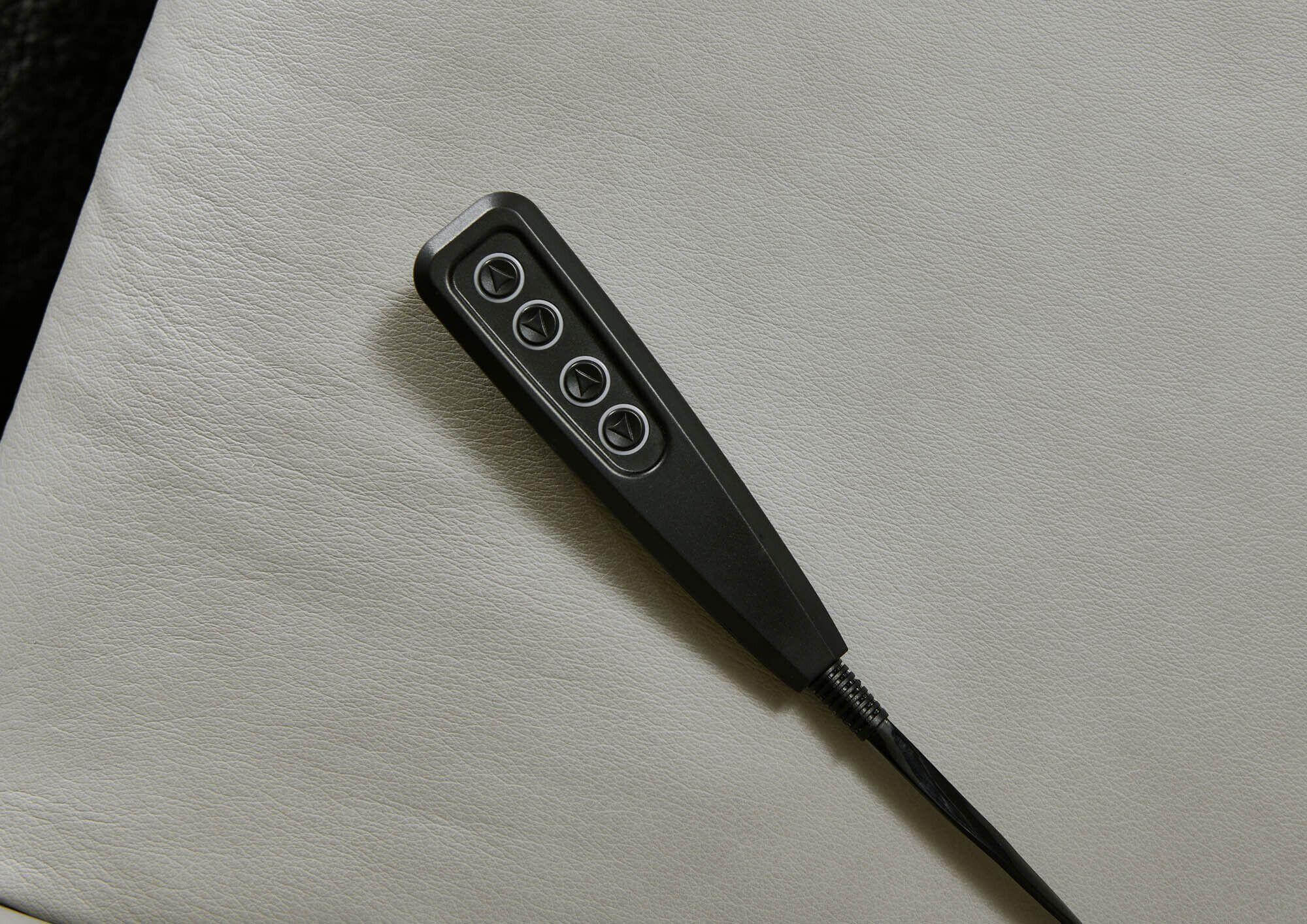 Ledersofa Colin Seidengrau