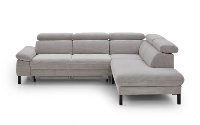 Polsterecke Kiri Cord Sandgrau