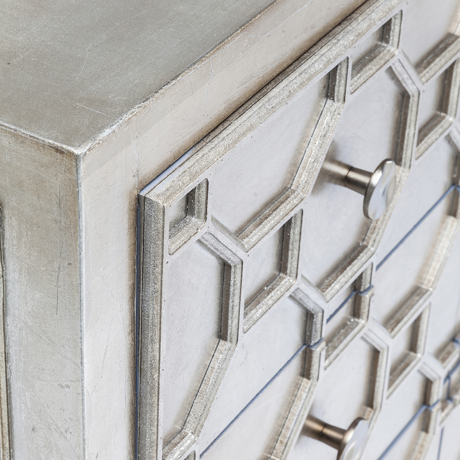 Kommode Alhambra in Metallic-Lackierung von Kare 108x88x38 (HxBxT)