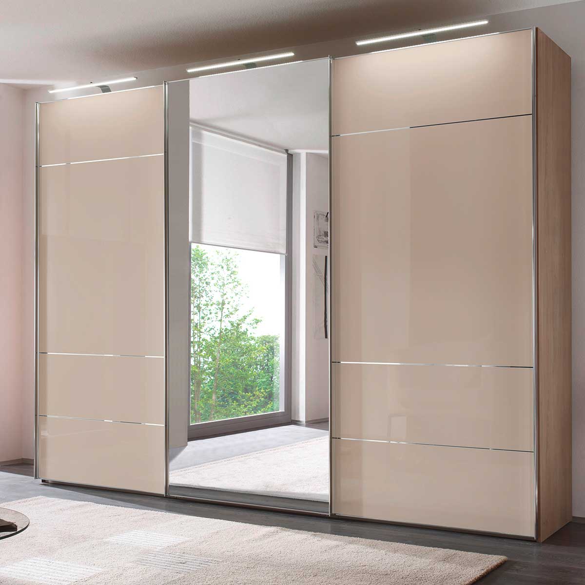 Schwebetürenschrank Sonate Pesaro