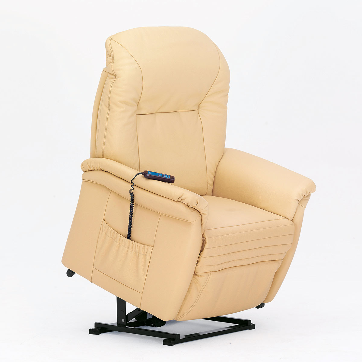 Sessel Leder beige