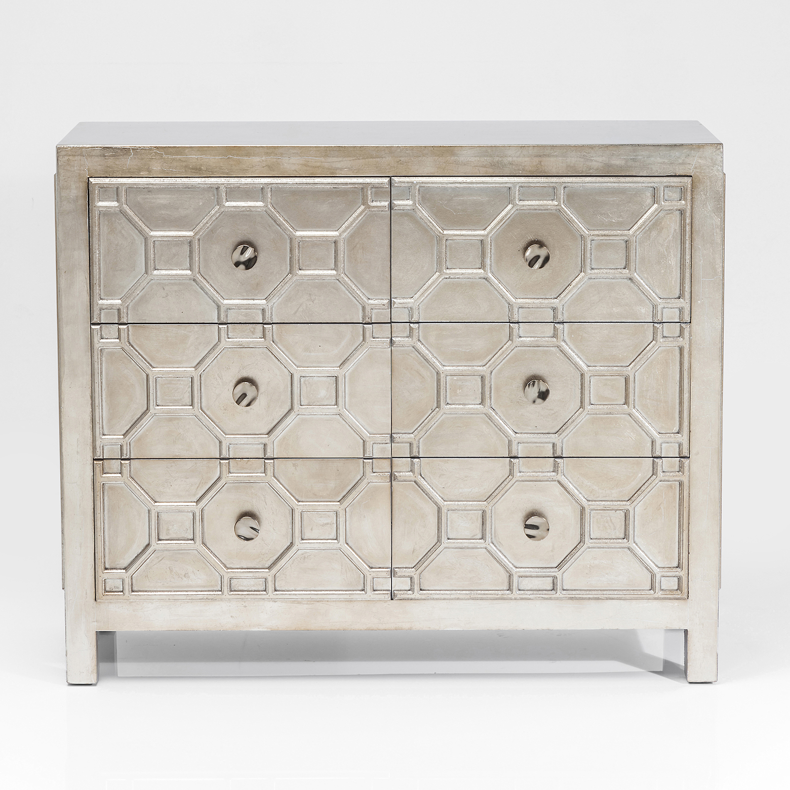 Kommode Alhambra in Metallic-Lackierung von Kare 108x88x38 (HxBxT)