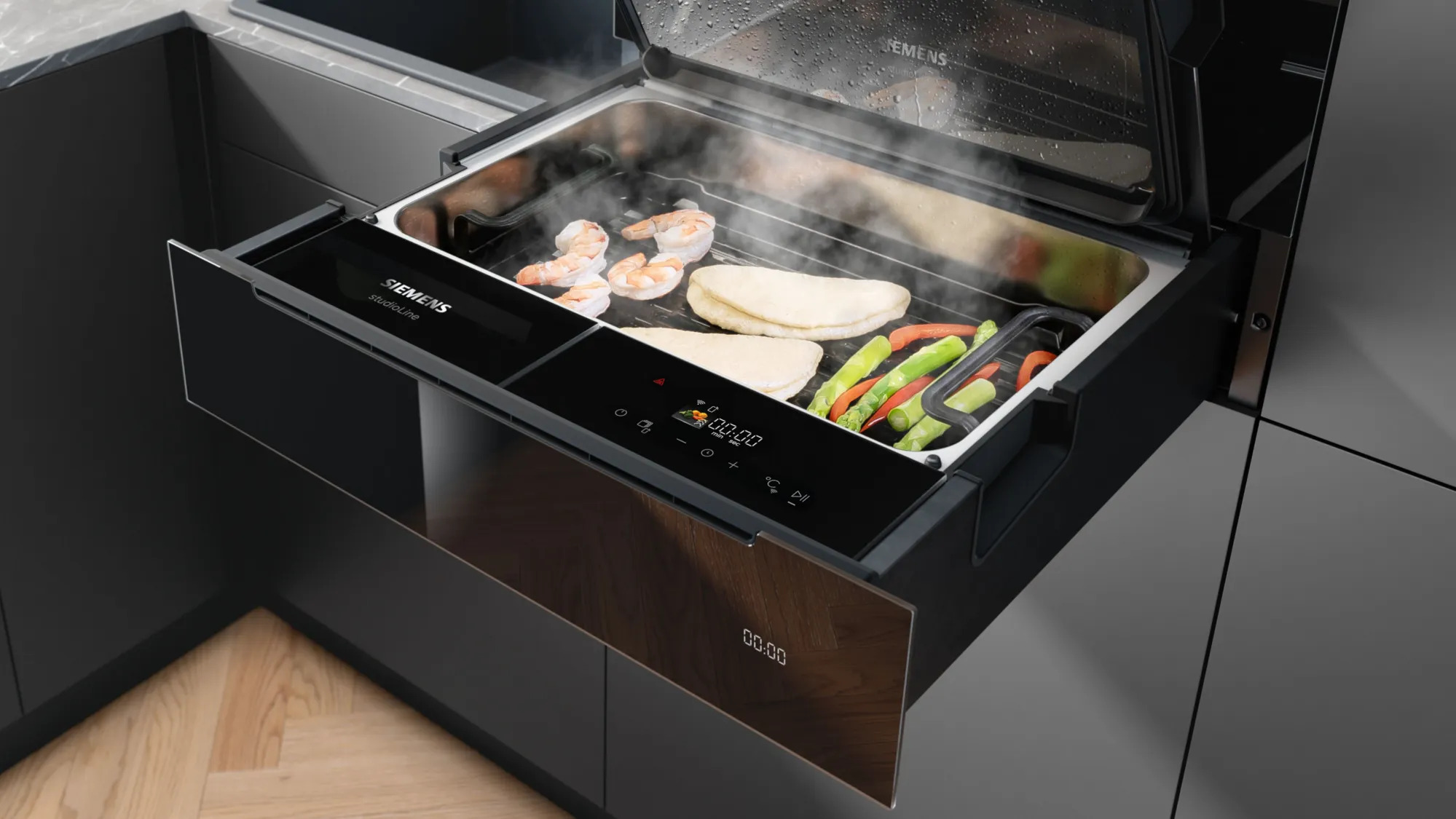 Siemens-studioLine-Dampfschublade-Schwarz