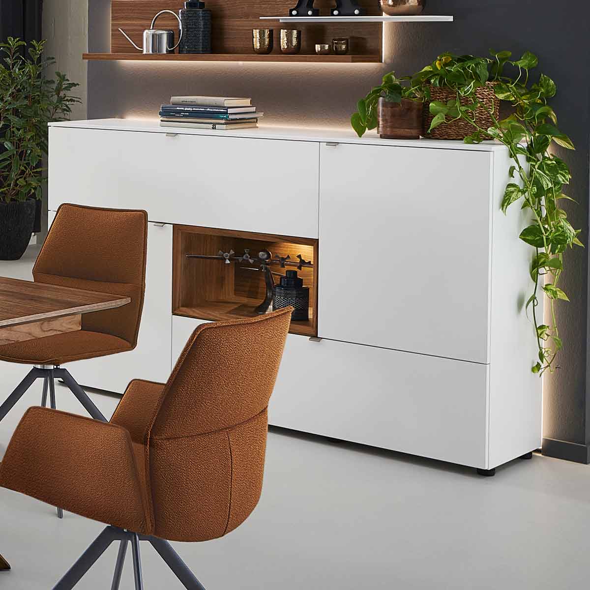 Sideboard Andiamo Home weiß lackiert