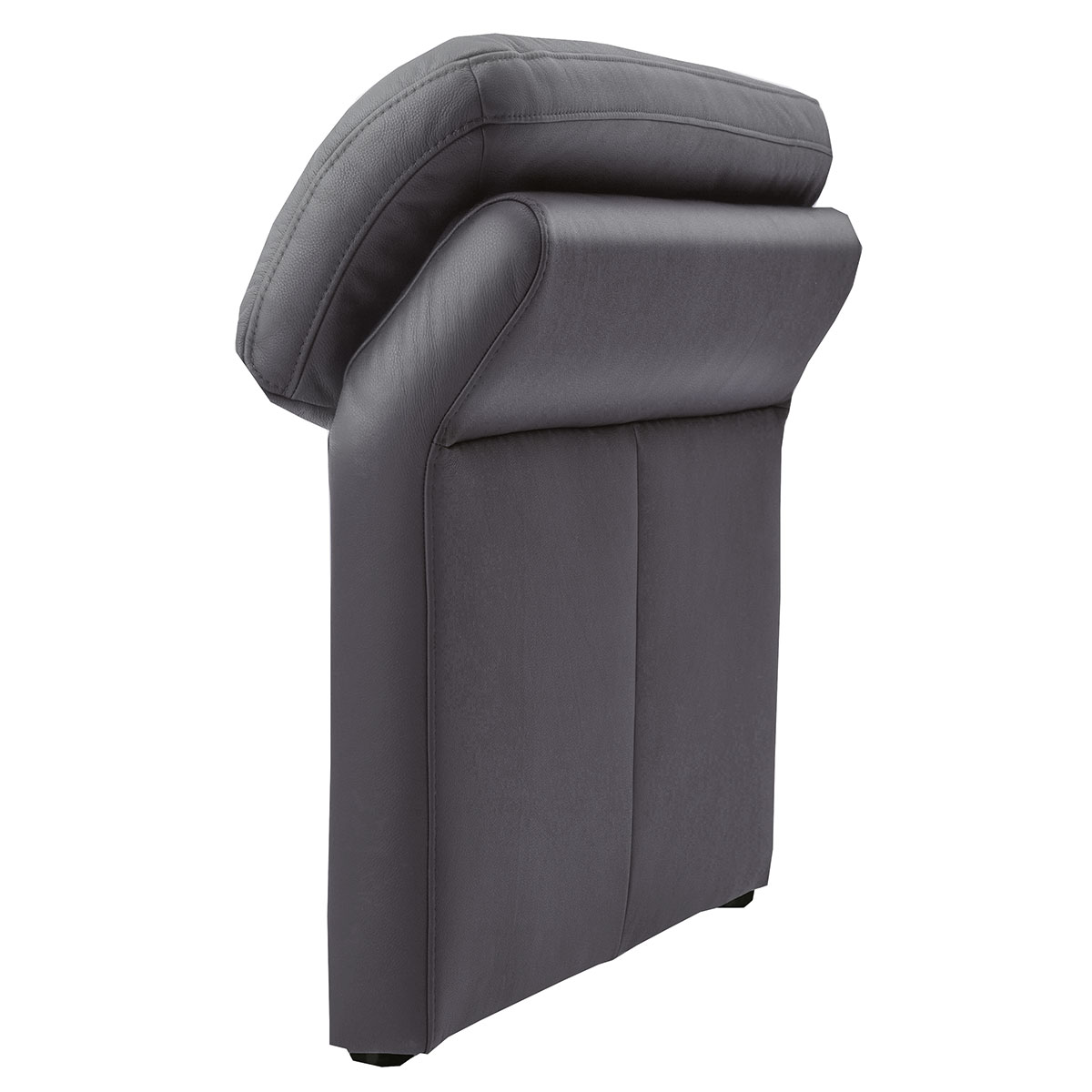Sofa 2-Sitzer in Leder anthrazit