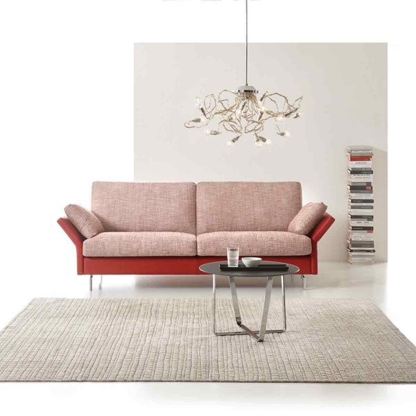 Sofa rot von Erpo inkl. Kissen bei Flamme.de